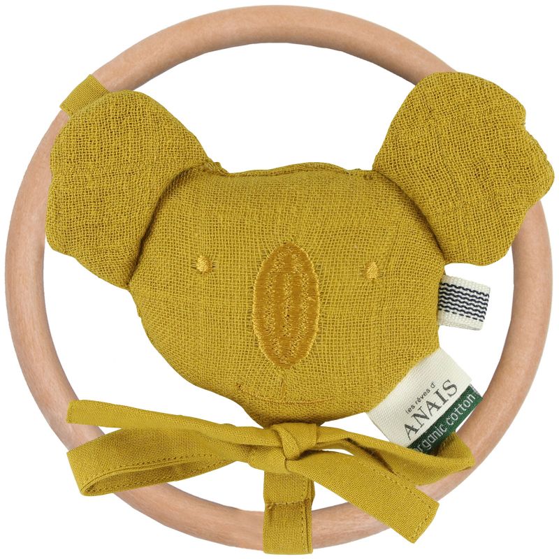Hochet anneau Koala Bliss Mustard  Trixie